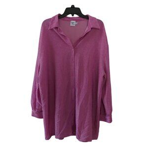 Princess Polly Evolving Shirt Dress Pink, US Size 10